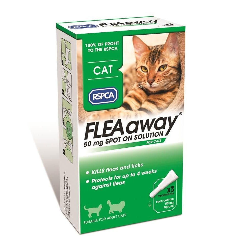 FleaAway Spot On Solution for Cats, Pack – RSPCA Shop