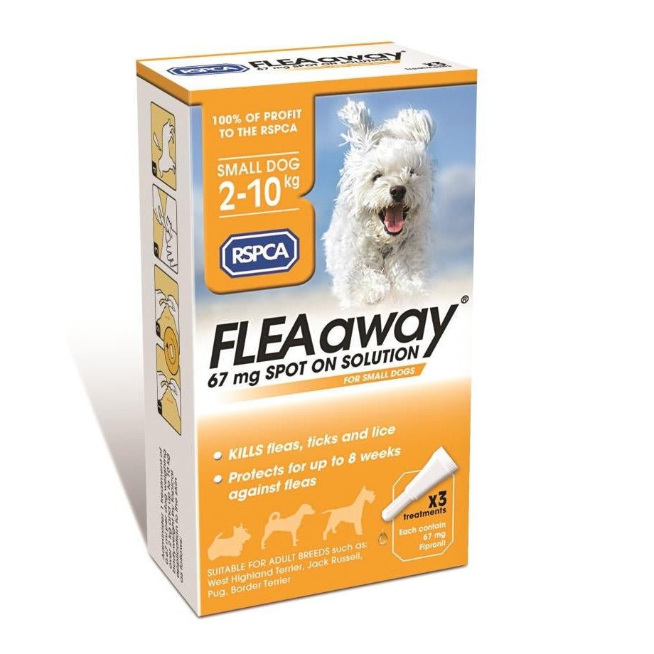 FleaAway Spot On Solution for Small Dogs – RSPCA Shop