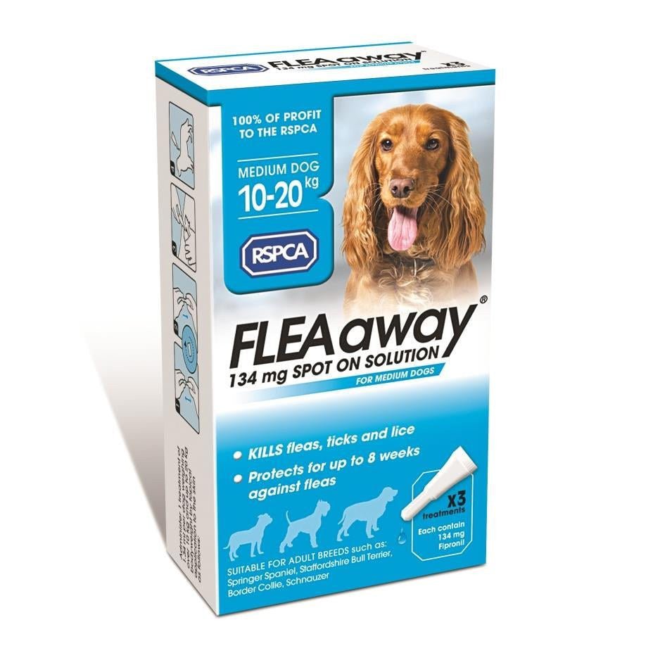 FleaAway Spot-on Solution for Medium Dogs – RSPCA Shop