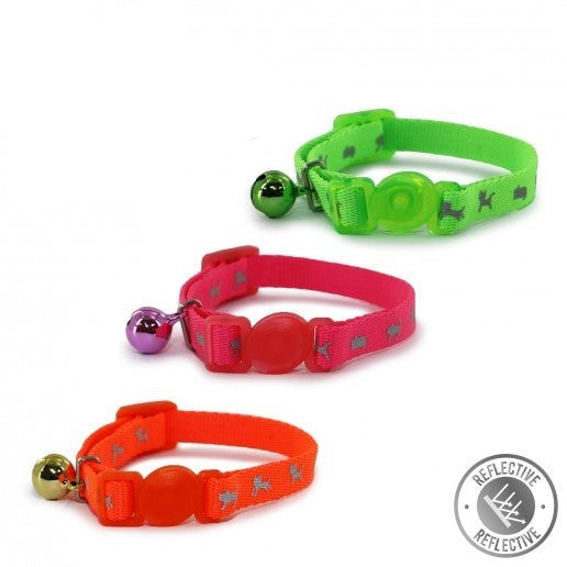 Kitten Safety Collar, Hi Viz Reflective – RSPCA Shop