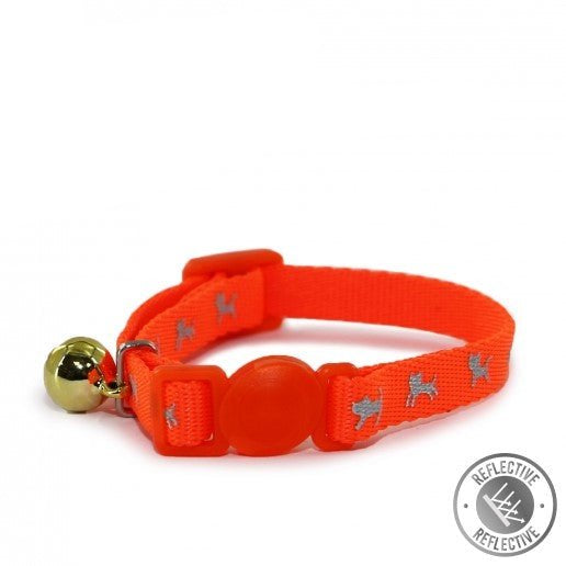 Kitten Safety Collar, Hi Viz Reflective