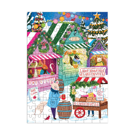 Holiday Market Mini Jigsaw Tree Decoration