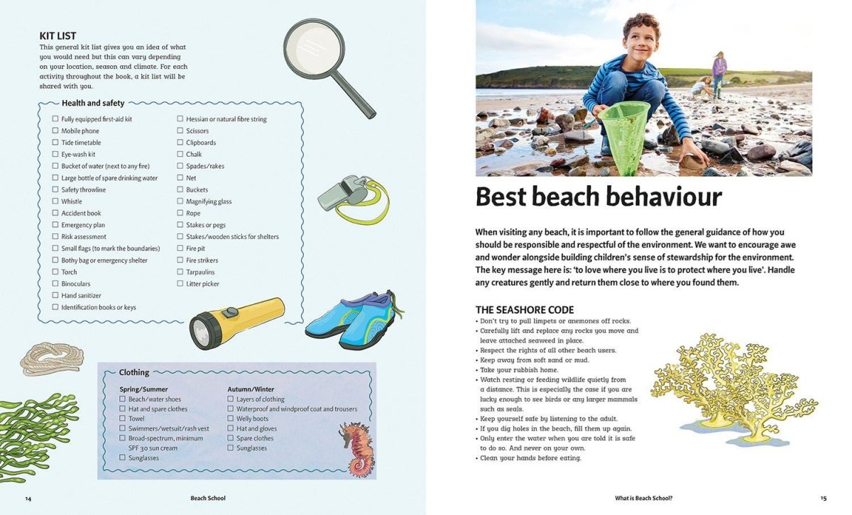 Beach School: Seaside Activities for Young Explorers