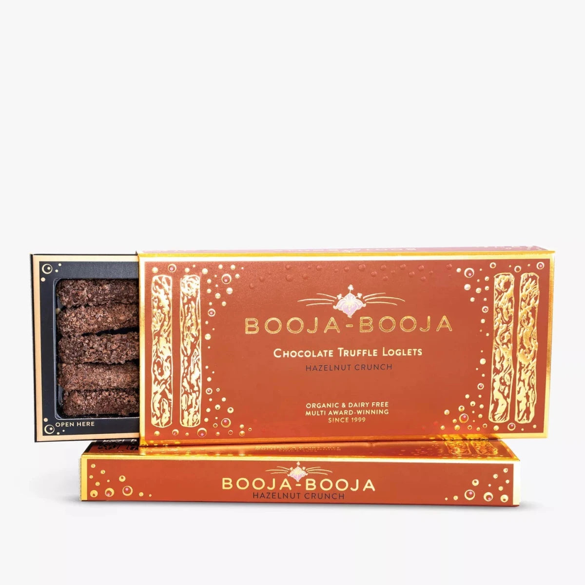 Booja Booja Hazelnut Crunch Truffle Logs