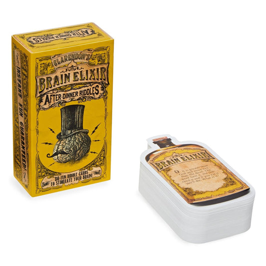 Brain Elixir: After Dinner Riddles Card Deck