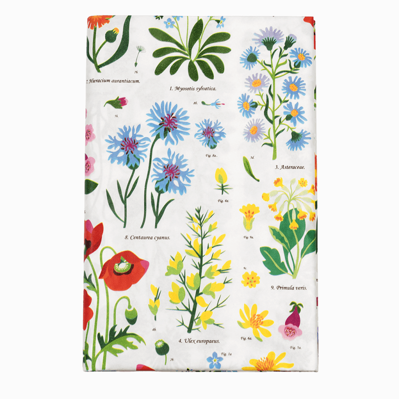 Wild Flowers Paper Table Cloth