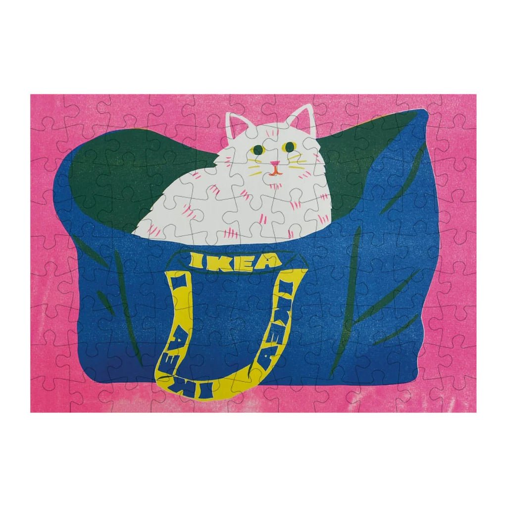 Cat In a Bag 99 Piece Mini Jigsaw Puzzle