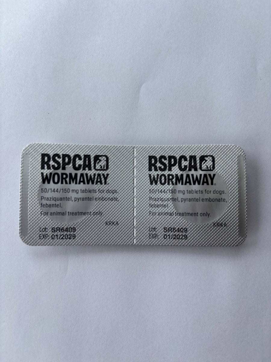 RSPCA WormAway for Dogs x 2 tablets