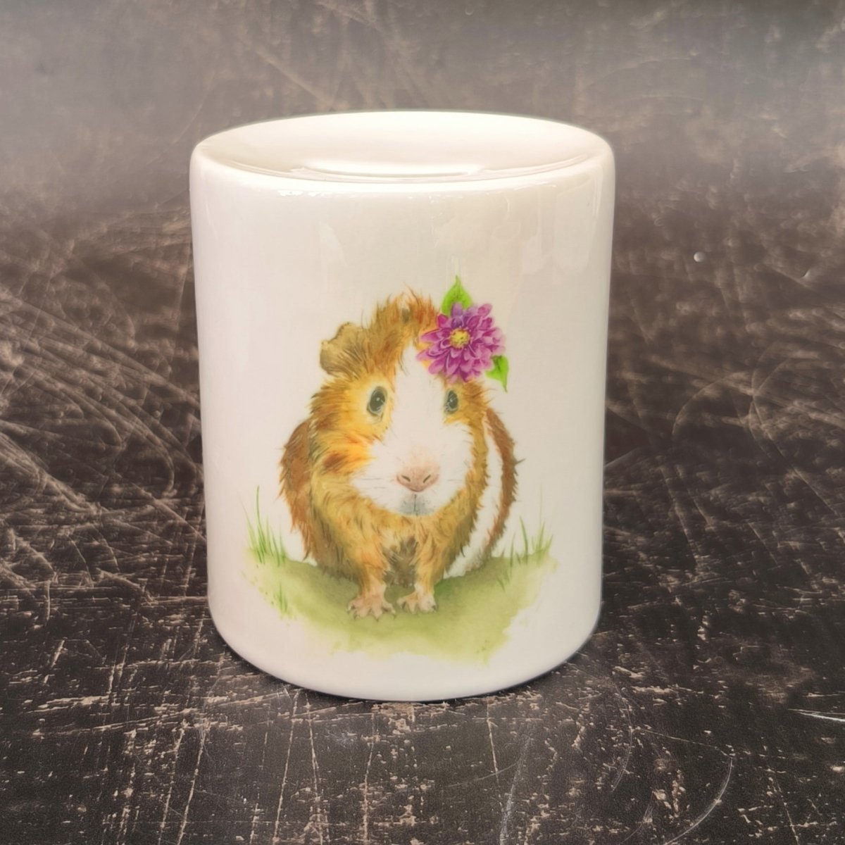 Pollyanna Guinea Pig Ceramic Moneybox
