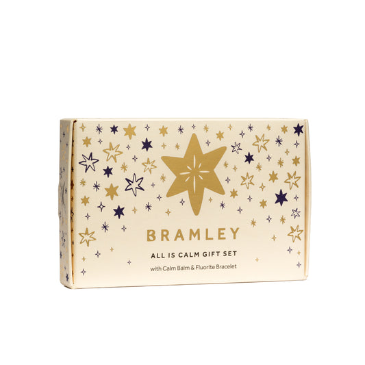 Bramley 'All is Calm' Fluorite Bracelet & Calm Balm Gift Set