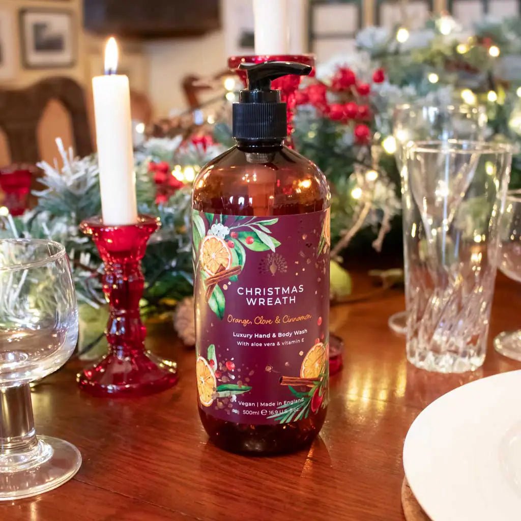 Christmas Tidings: Christmas Wreath Hand and Body Wash, 500ml
