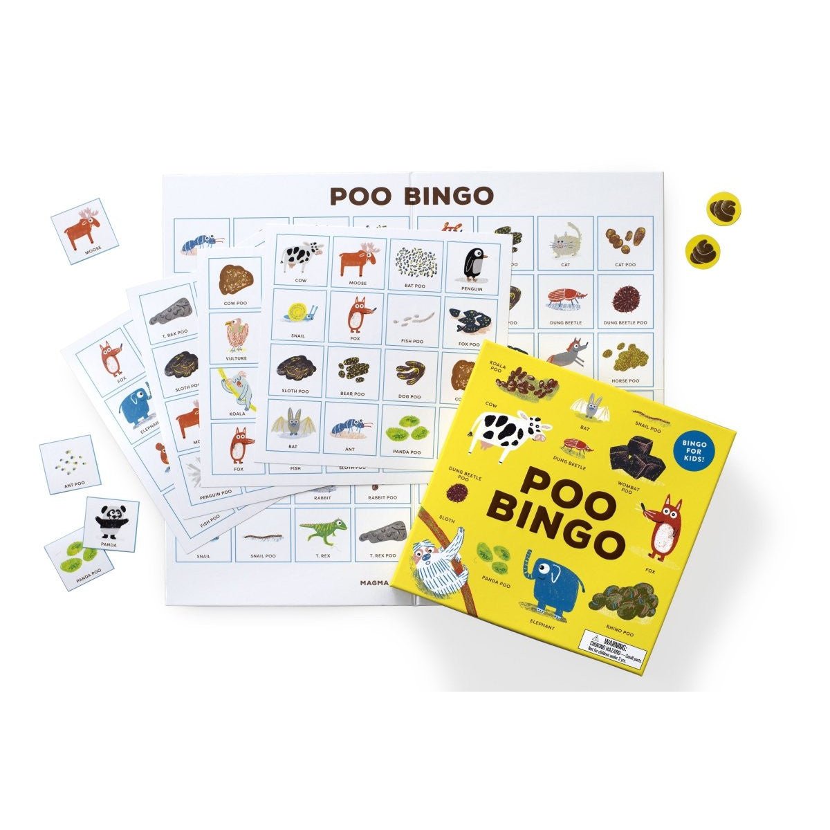 Poo Bingo For Kids