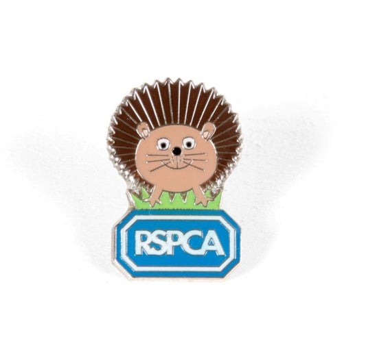 RSPCA Harry the Hedgehog, Pin Badge