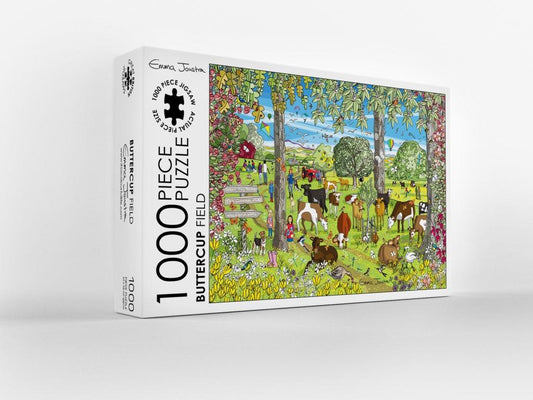 Emma Joustra Buttercup Field, 1000 Piece Jigsaw Puzzle