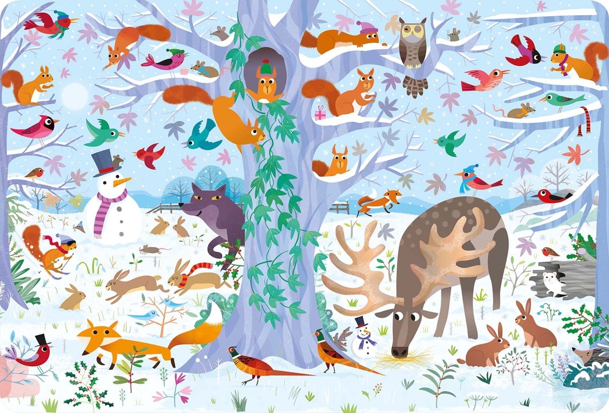 Usborne: In the Forest, 100 Piece Jigsaw and Book