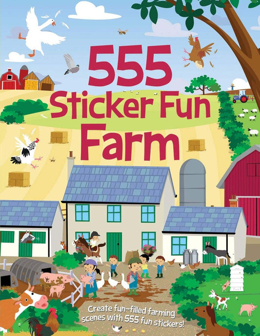 555 Sticker Fun, Farm Activity Book