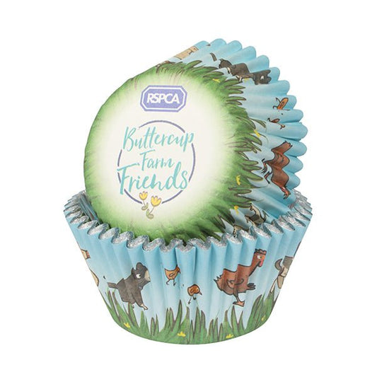 RSPCA Cupcake Baking Cases, Pack of 6