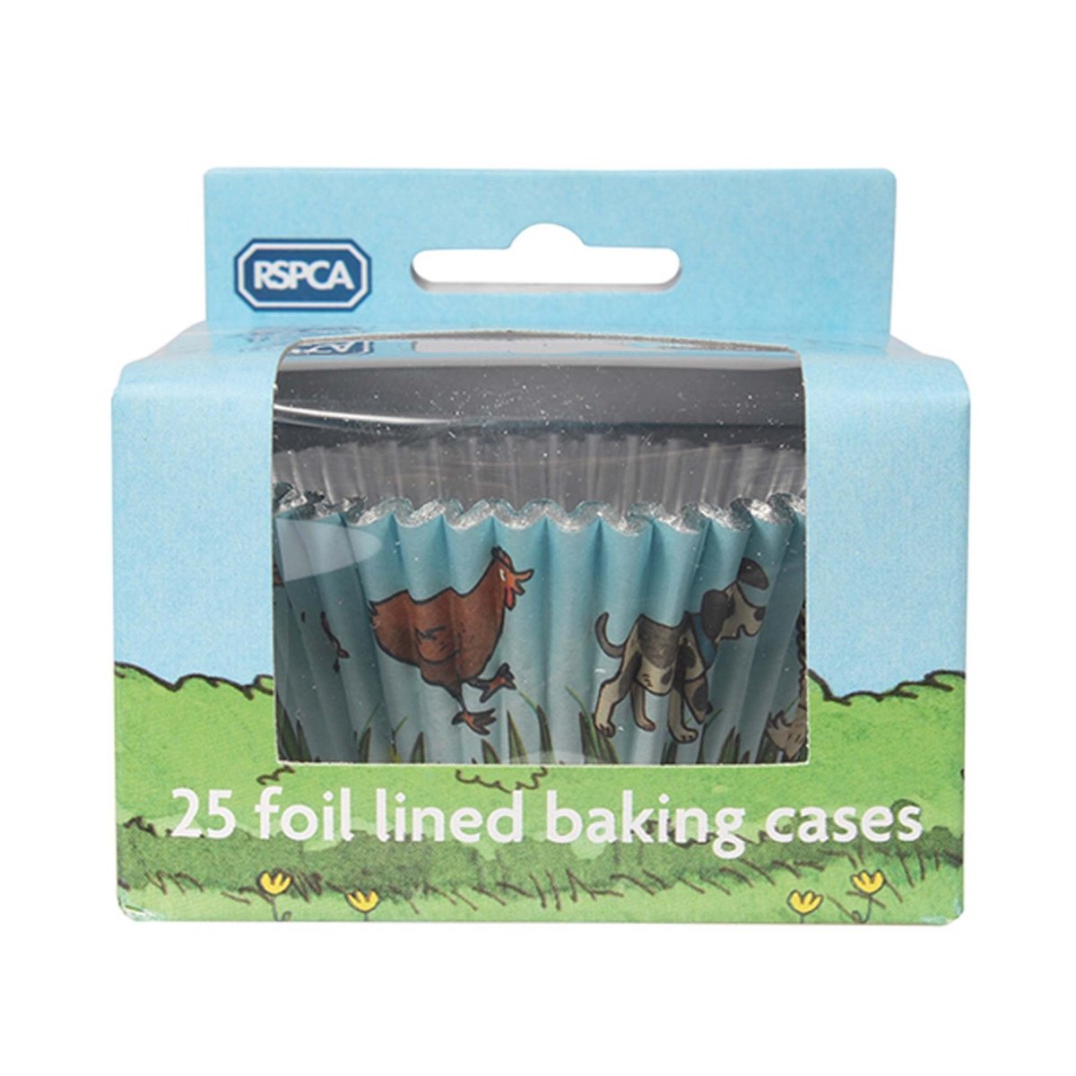 RSPCA Cupcake Baking Cases, Pack of 6