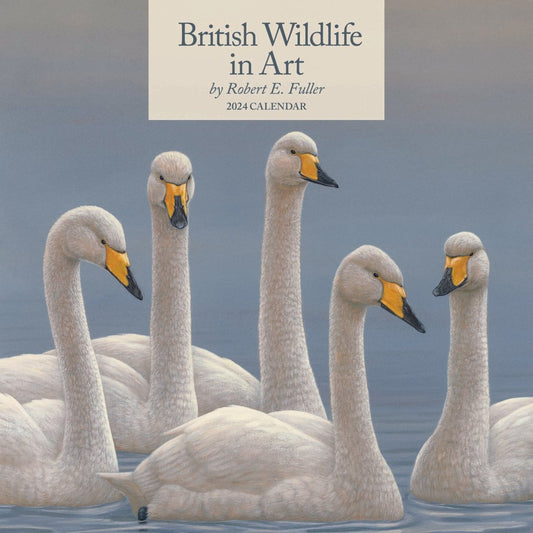 British Wildlife in Art By Robert Fuller Wall Calendar 2024