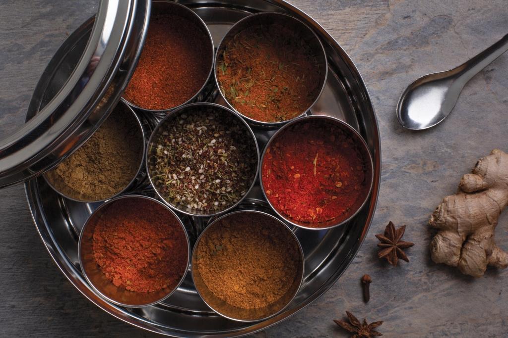 World Spice Blends & Rubs Spice Tin