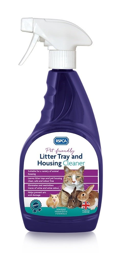 RSPCA Pet Friendly Litter Tray, Cage and Hutch Cleaner, 500ml