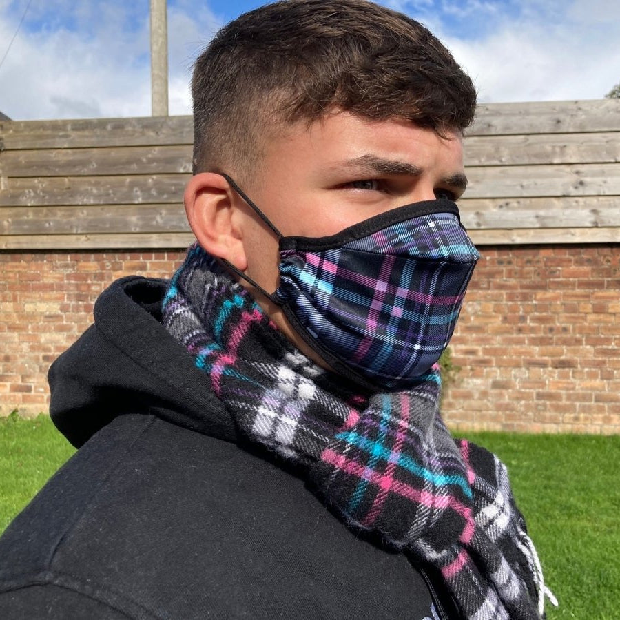 Animal Welfare Tartan Lambswool Scarf