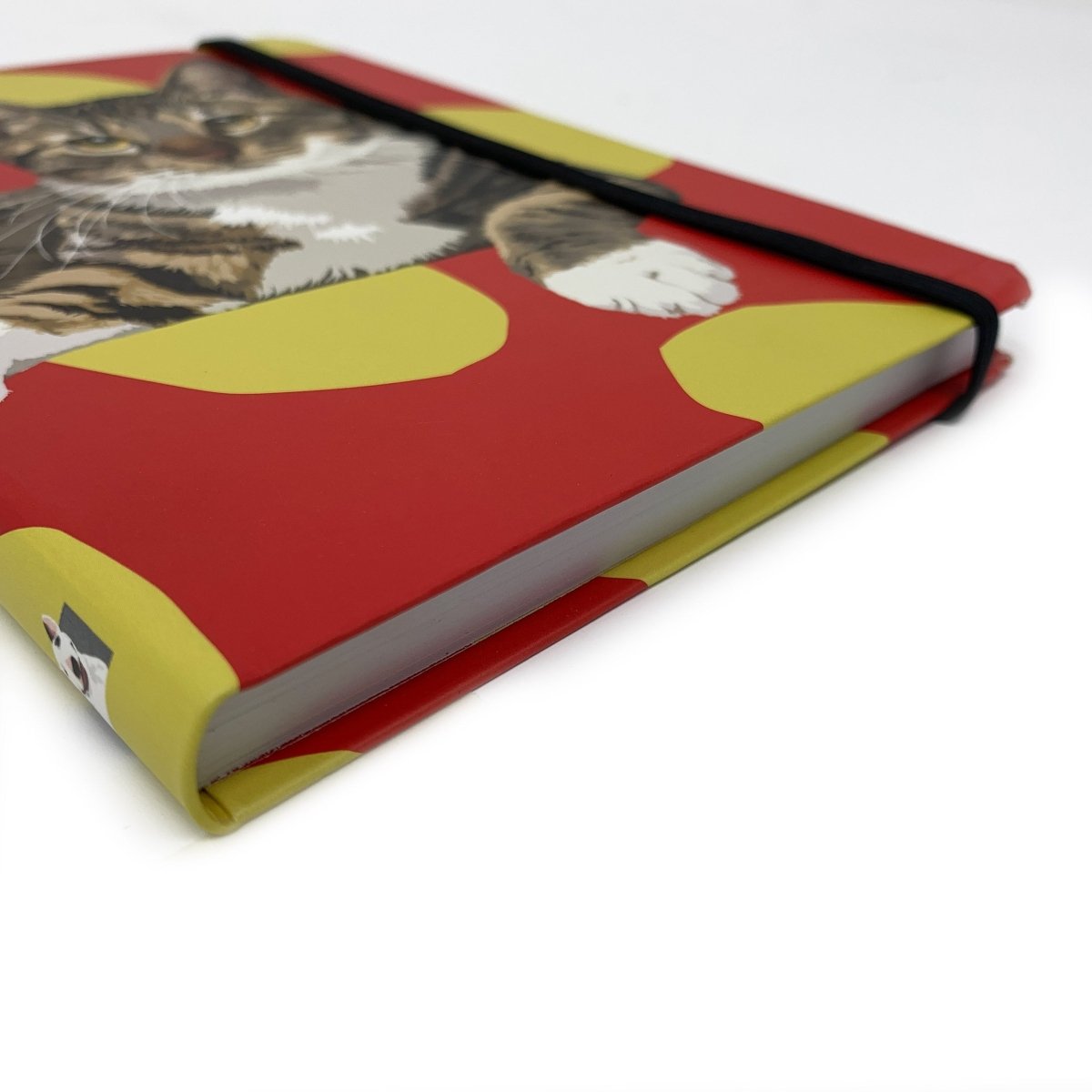 Tabby Cat Flexible Notebook by Leslie Gerry