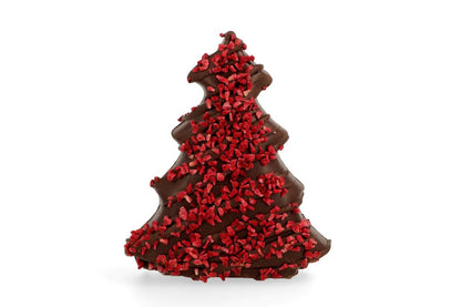 Cocoa Loco Dark Chocolate & Raspberry Christmas Tree