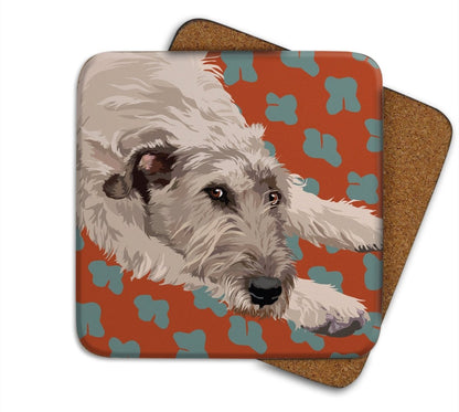 Dogs Coaster Set by Leslie Gerry, Set of 4