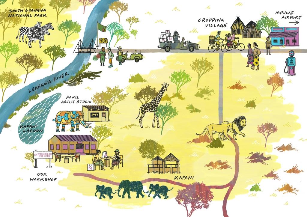 Organic Element Snare Earrings in Turquoise