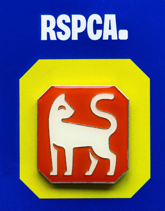 RSPCA Cat Metal Pin Badge - 