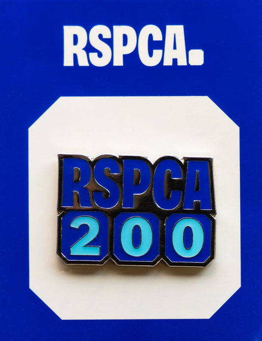 RSPCA 200th Anniversary Metal Pin Badge