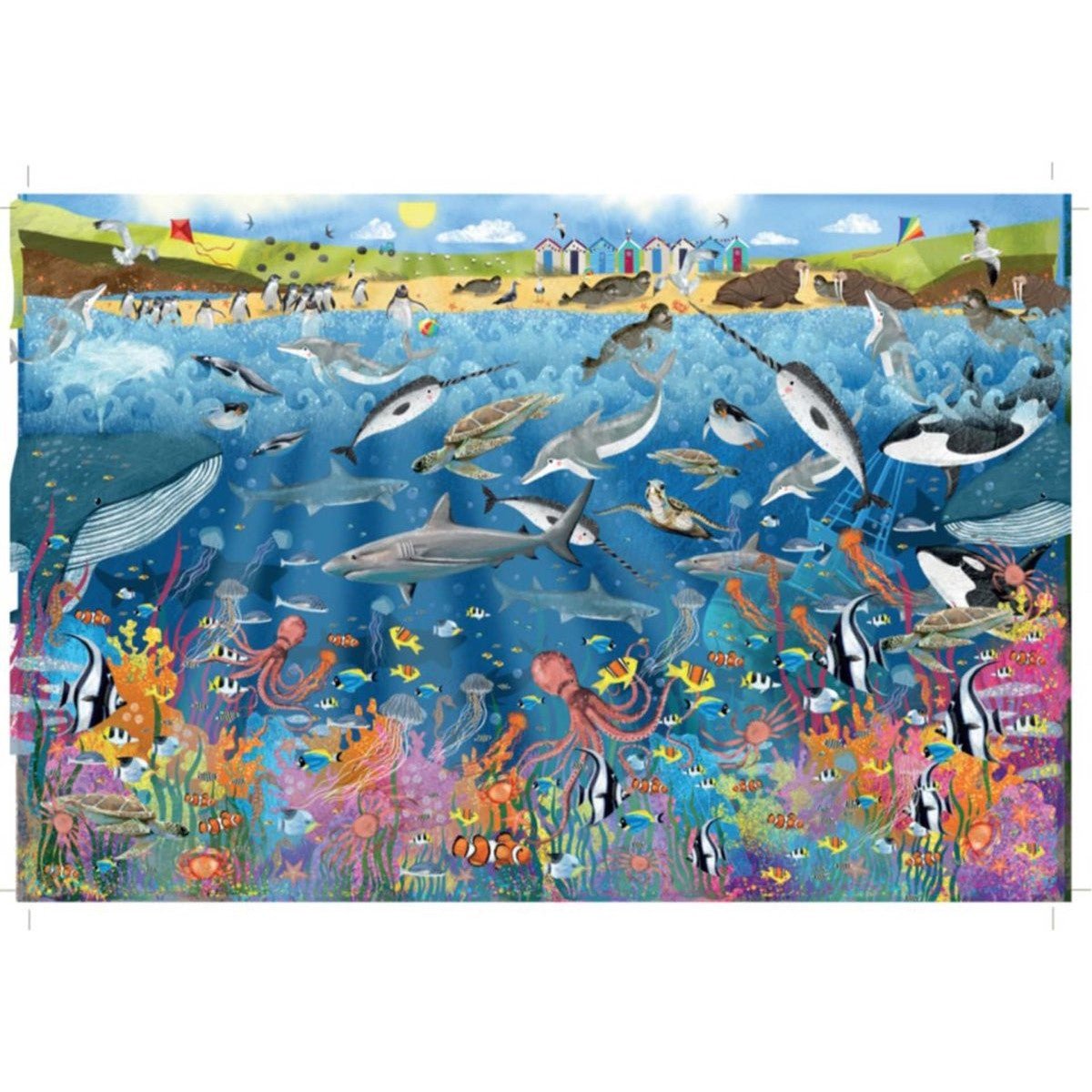 Beneath the Waves, 1000 Piece Jigsaw Puzzle