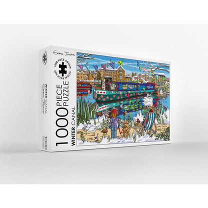 Emma Joustra Winter Canal, 1000 Piece Jigsaw Puzzle