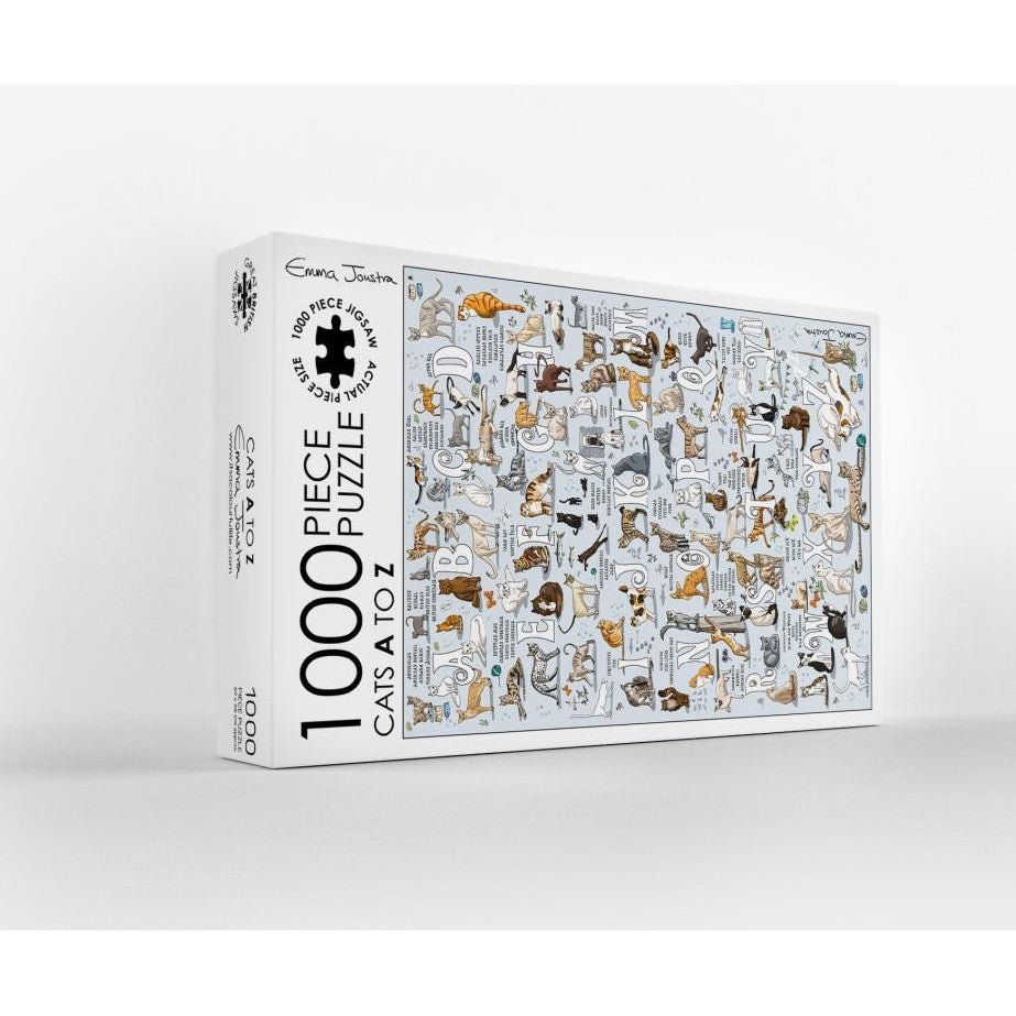 Emma Joustra Cats A - Z, 1000 Piece Jigsaw Puzzle