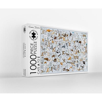 Emma Joustra Cats A - Z, 1000 Piece Jigsaw Puzzle