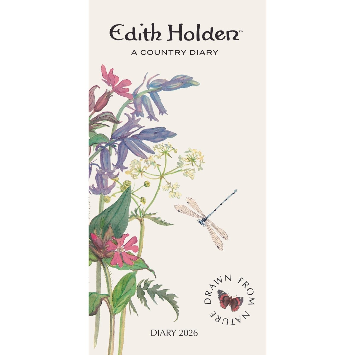 Country Slim Diary by Edith Holden 2026