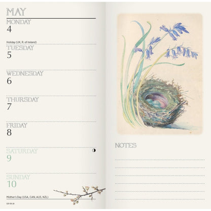 Country Slim Diary by Edith Holden 2026