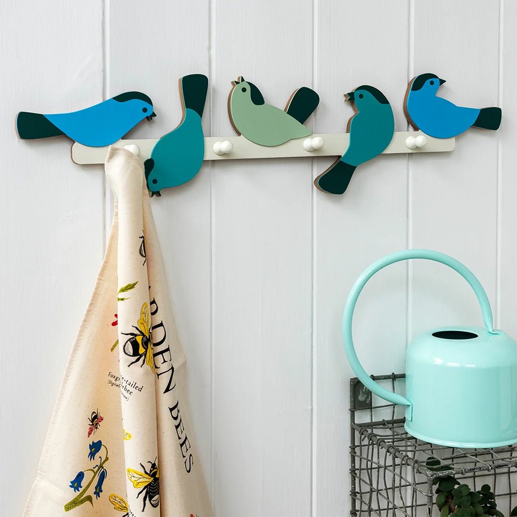 Garden Birds Wooden Wall Hanger