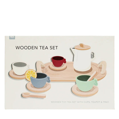 Wooden Toy Tea Playset