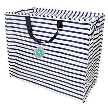 Nautical Stripes Jumbo Storage Bag