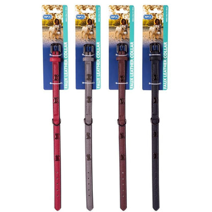 RSPCA Faux Leather Dog Collar