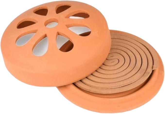 Citronella Coils in Terracotta