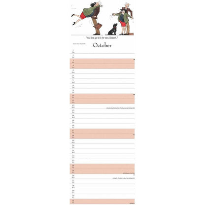 Tottering By Gently, Dogs Day Slim Calendar 2026