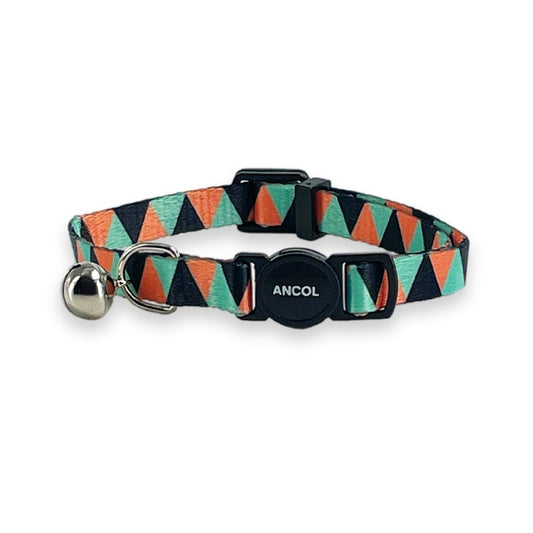 Cat Safety Collar, Geometric Print