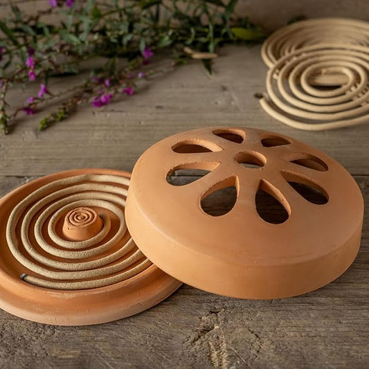 Citronella Coils in Terracotta