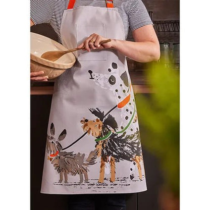 Dog Days Cotton Apron