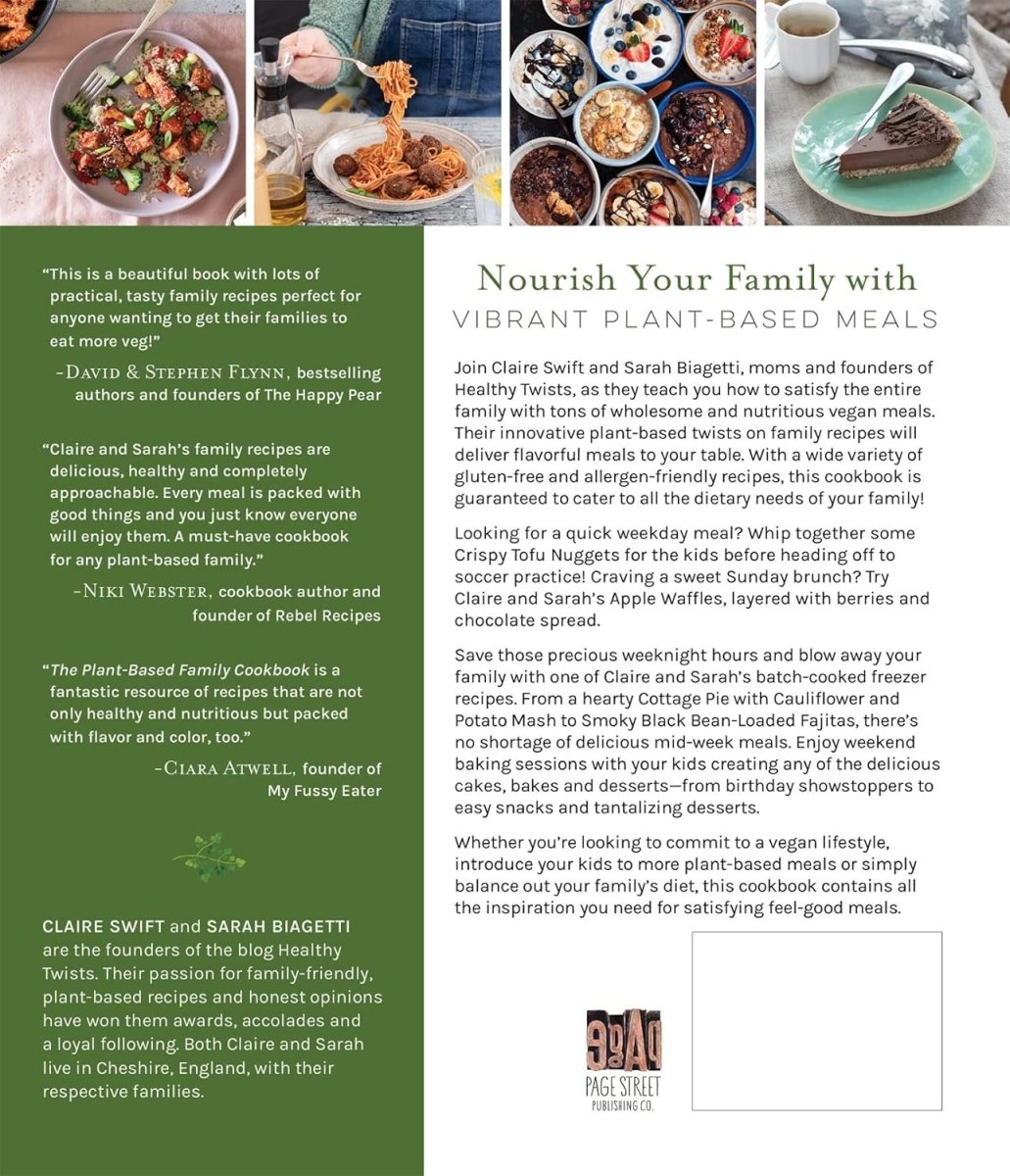 The Plant - based Family Cookbook