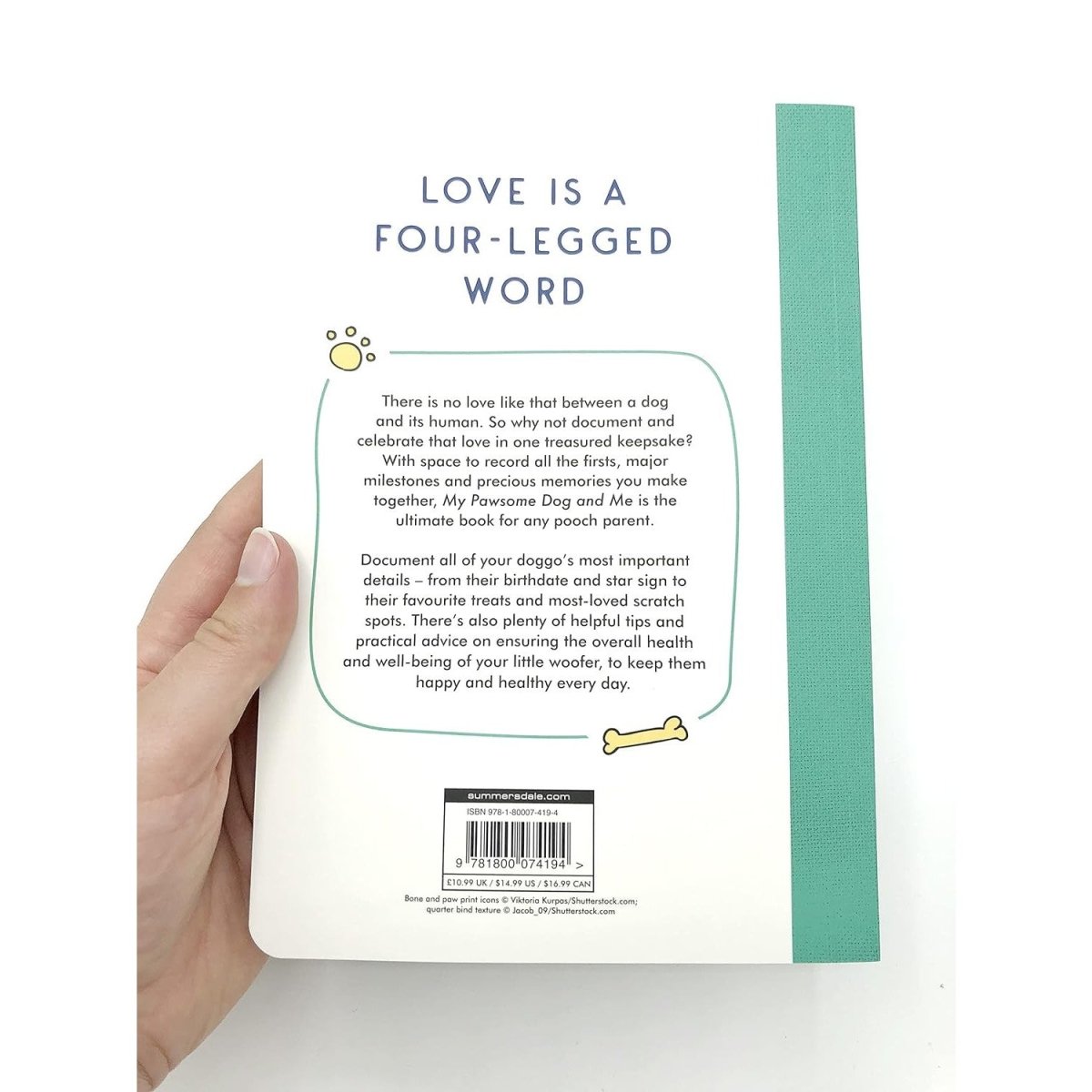 My Pawsome Dog and Me Journal