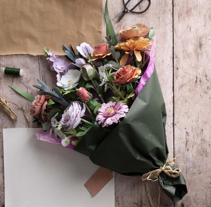 The Bouquet in a Book - Press-out Papercraft